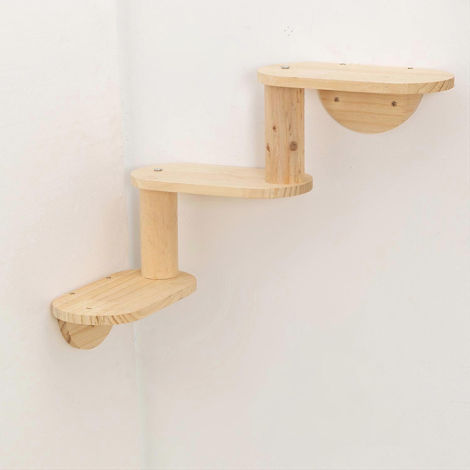 5-Level Wall-Mounted Cat Climber  Space-Efficient, Foldable Design for Indoor Play & Exercise