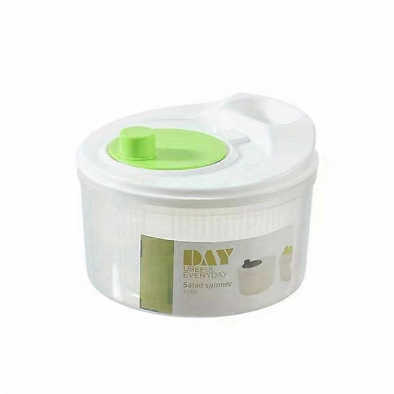 1pc, Vegetables Dryer, Salad Spinner, Fruits Basket, Vegetables Washer Dryer, Fruit Drainer, Lettuce Spinner, Colander Basket, Drying Machine, Useful