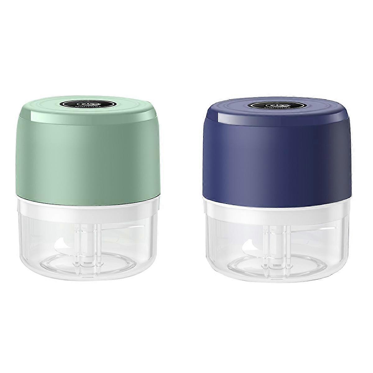 Electric Food Chopper Garlic Crusher Meat Grinder Mini Garlic Press Vegetables Masher Machine USB Kitchen Gadgets