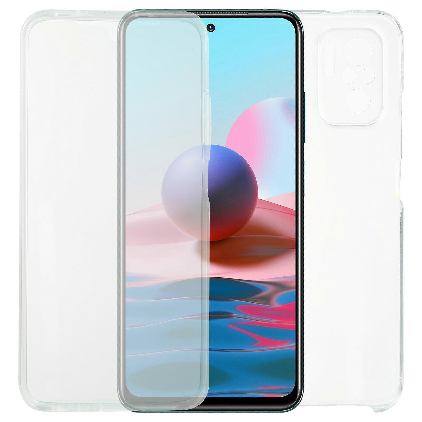 For Xiaomi Redmi Note 10 PC+TPU Transparent Case