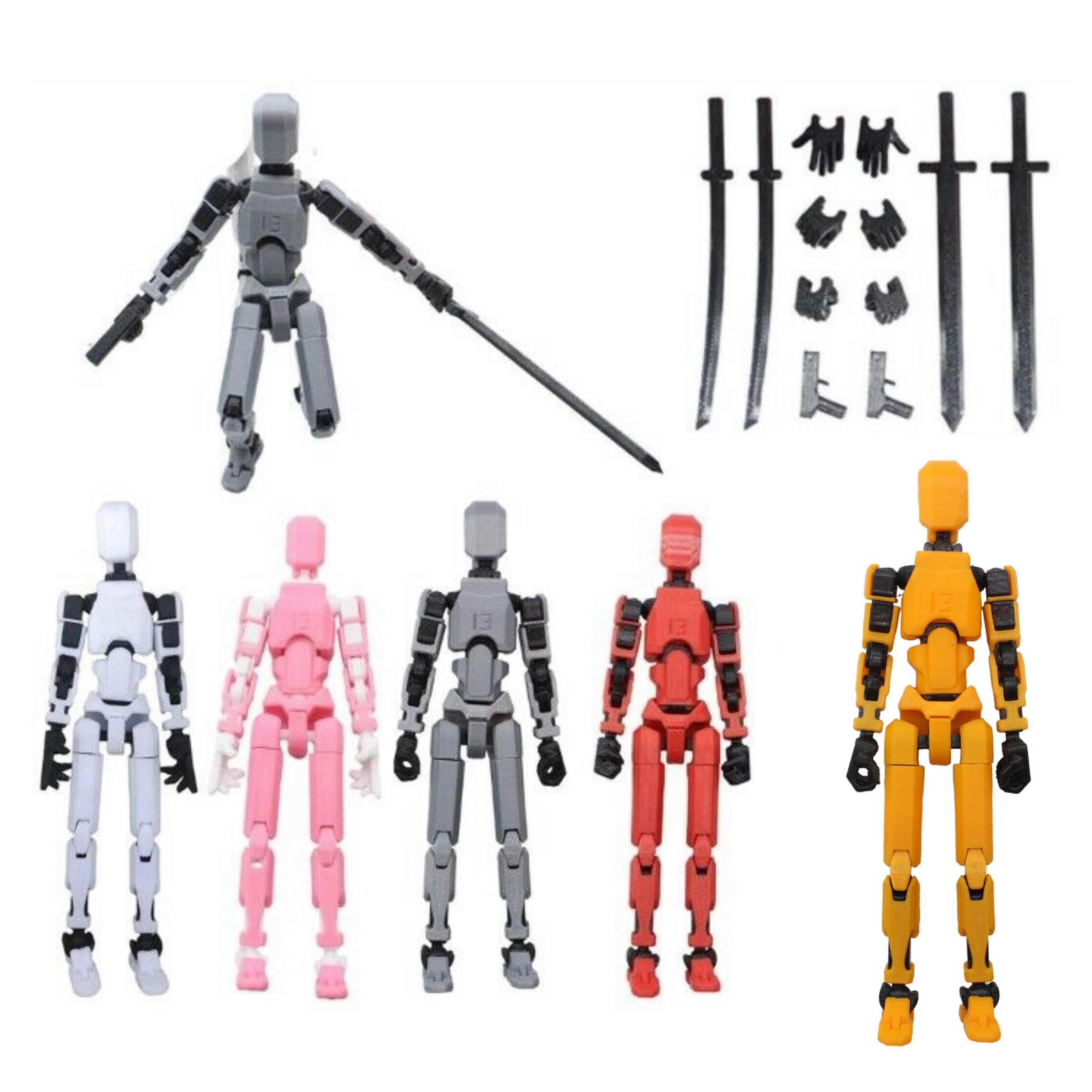 T13 Action Figure,Titan 13 Action Figure,Robot Action Figure,3D Printed Action,50% Offer