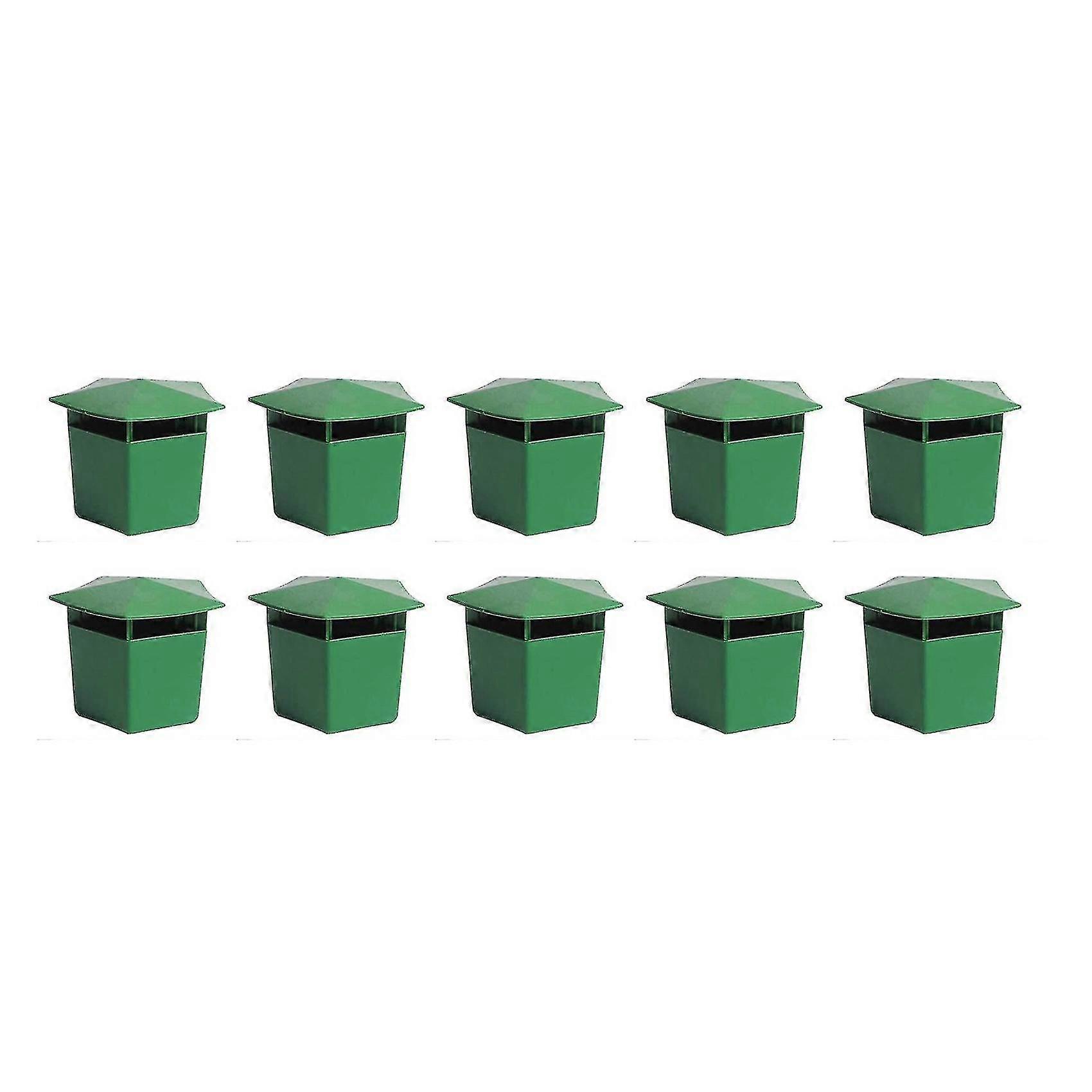 Srbtv-10pcs Reusable Bait Snail Traps Garden Pest Catch Trap Safe Slugs Snails Catcher - Snail Cages