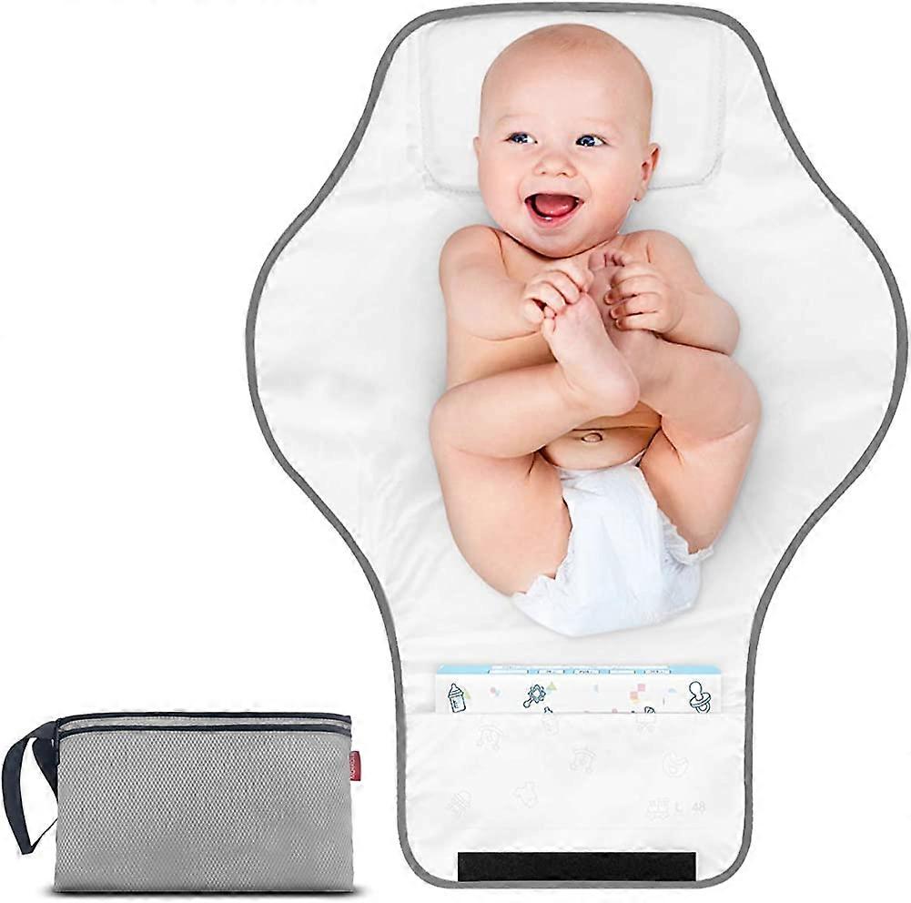 Portable Changing Mat for Heilwiy On The Go. Washable Changing Mat for Heilwiy Babies Gift