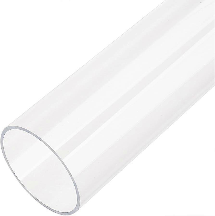 Transparent Acrylic Pipe for Lamps and Lanterns Water Cooling System Clear 250x55mm Inner Diameter: 50.5mm