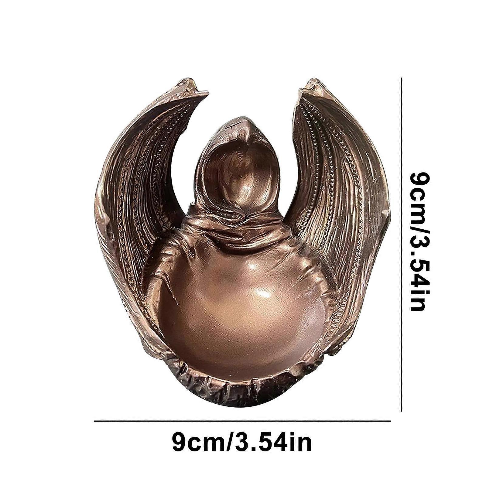 Crystal Ball Base Bat Resin 9 X 8 X 9 Cm Exquisite Workmanship High Quality Creative Storage Bottom Bracket Decoration