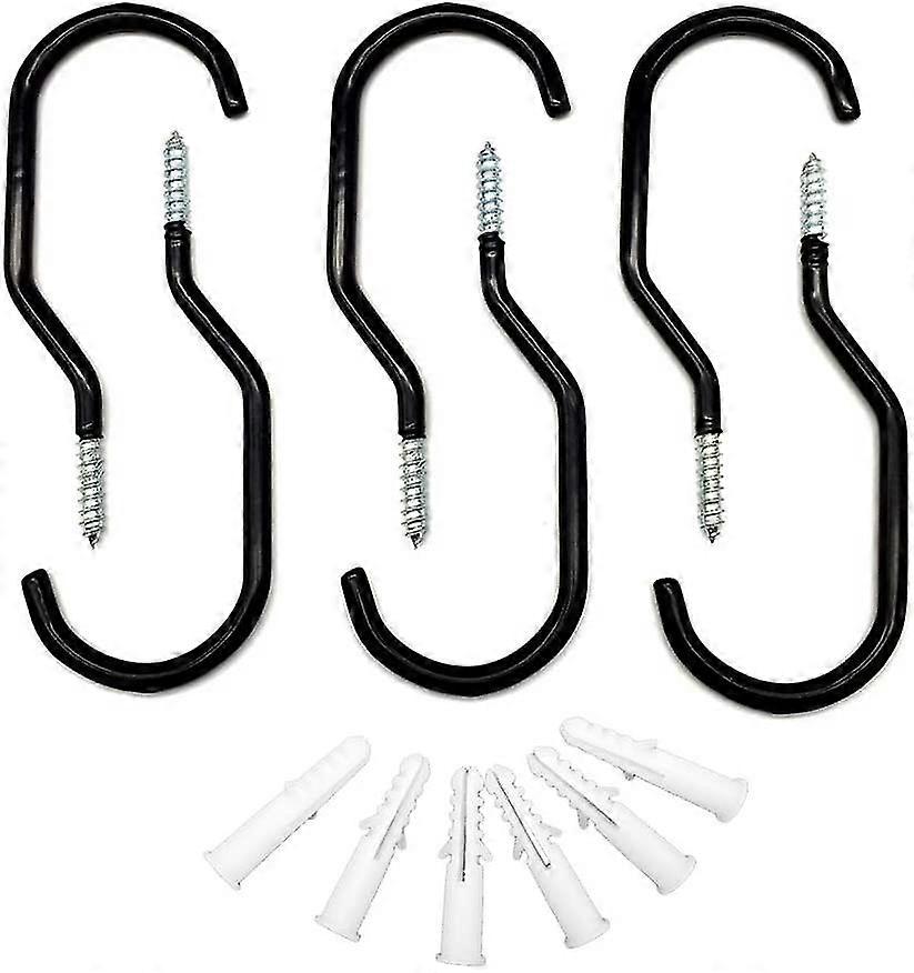 6 Pcs Bicycle Storage Hooks Large Bicycle Hooks Hook Set