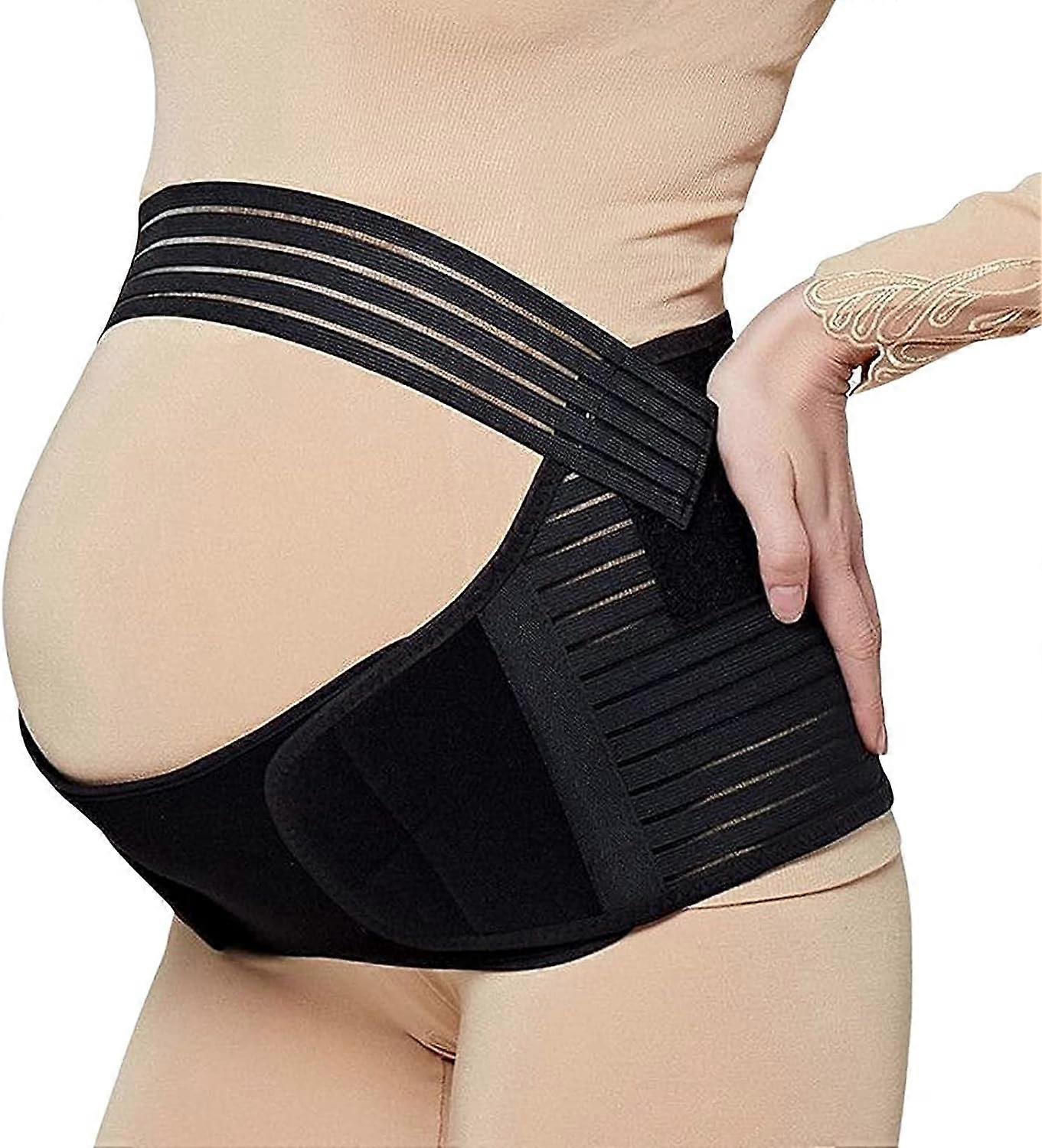 Maternity Pregnancy L-Belt,Adjustable Pregnant Woman Belt Soft & Breathable Pregnancy Belly Support Belt Pelvic Support Bands