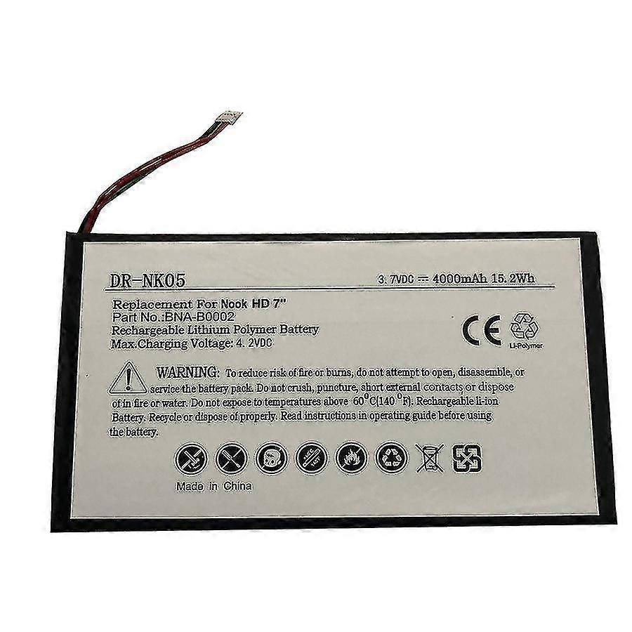 Geschikt voor Kobo Glo E-reader batterij Gn345361