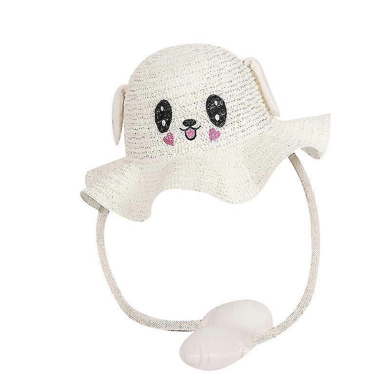 Kids Bunny Summer Hat With Moving Ears-MXBC