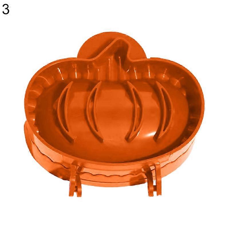 Dessert Mold Clear Pattern Wide Application Plastic Pumpkin Apples Filbert Shape Pie Mold Kitchen Supplies