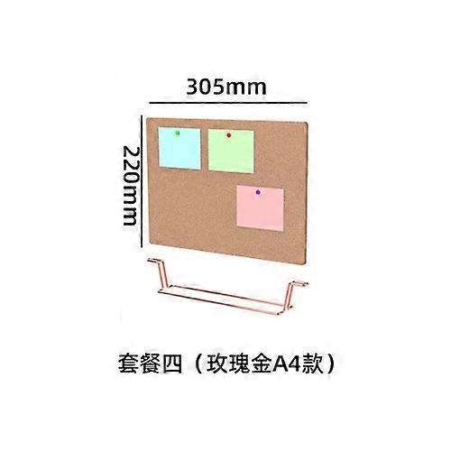 1 Set of Office Bulletin Board Reusable Frame Board Small Message Board Frame Board Display Bulletin Board