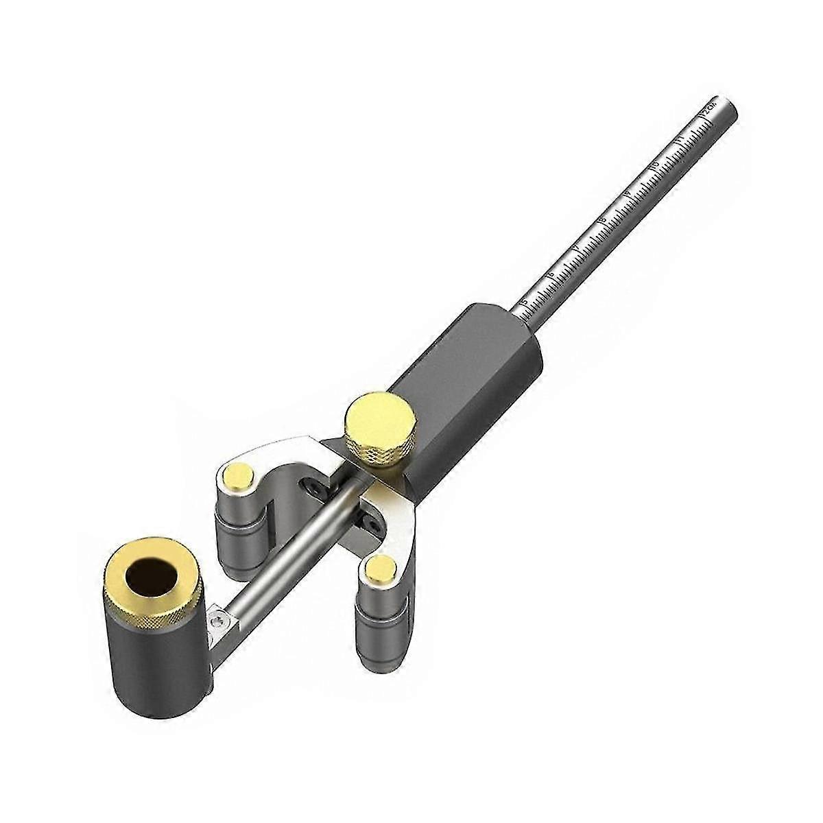 Woodworking Scribing Device Linear Arc Dual- Scribe Line Aluminum Alloy Multi-function Set Sliding