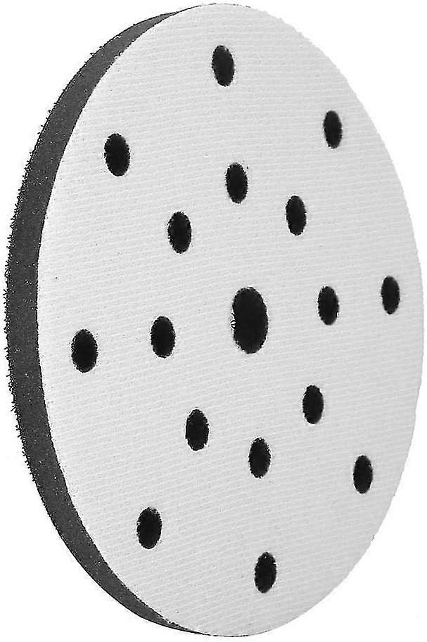 Soft Sanding Pad, 150mm Soft Sanding Interface Pads Soft Sponge Diameter 150mm (17 Holes)