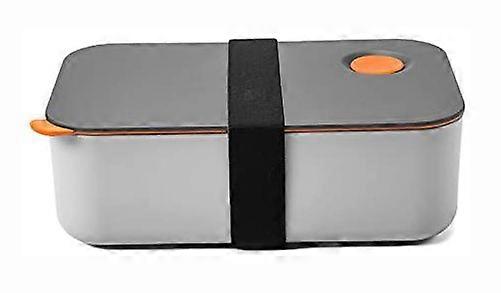 Eco-Friendly Lunch Box with 2 Compartments - 1000ml Capacity, Dishwasher Safe, Ideal for Meal Prep and Portion Control