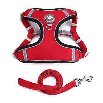 Pet Harness Breathable- Vest With Reflective Stripes Dogs Safety Supplies