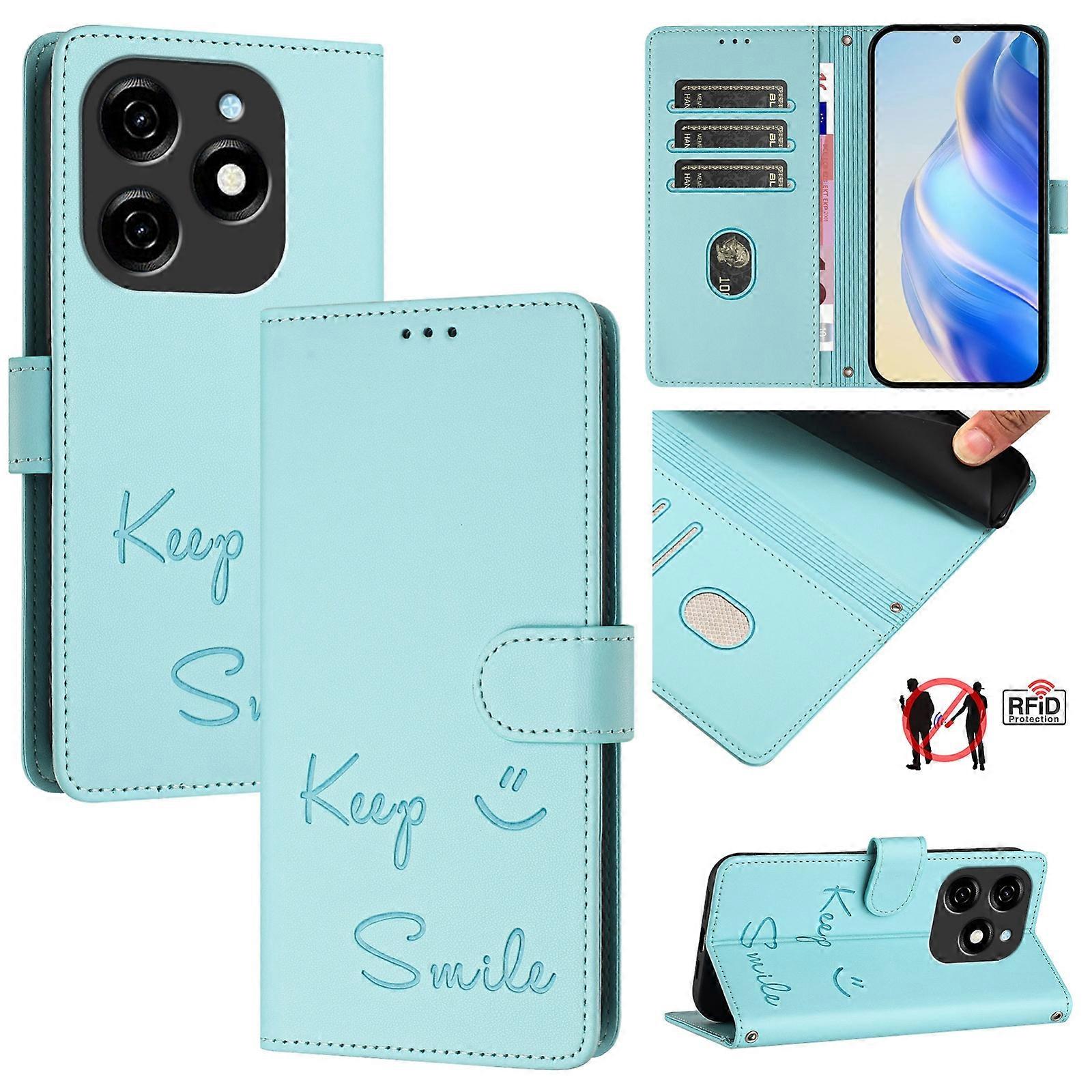 Smile RFID kožené pouzdro pro Tecno Spark 20