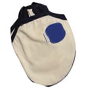 Dog Sleeveless Shirt Soft Breathable Stretchy Adorable Lightweight Summer Vest for Dogs Cats Pets Bl