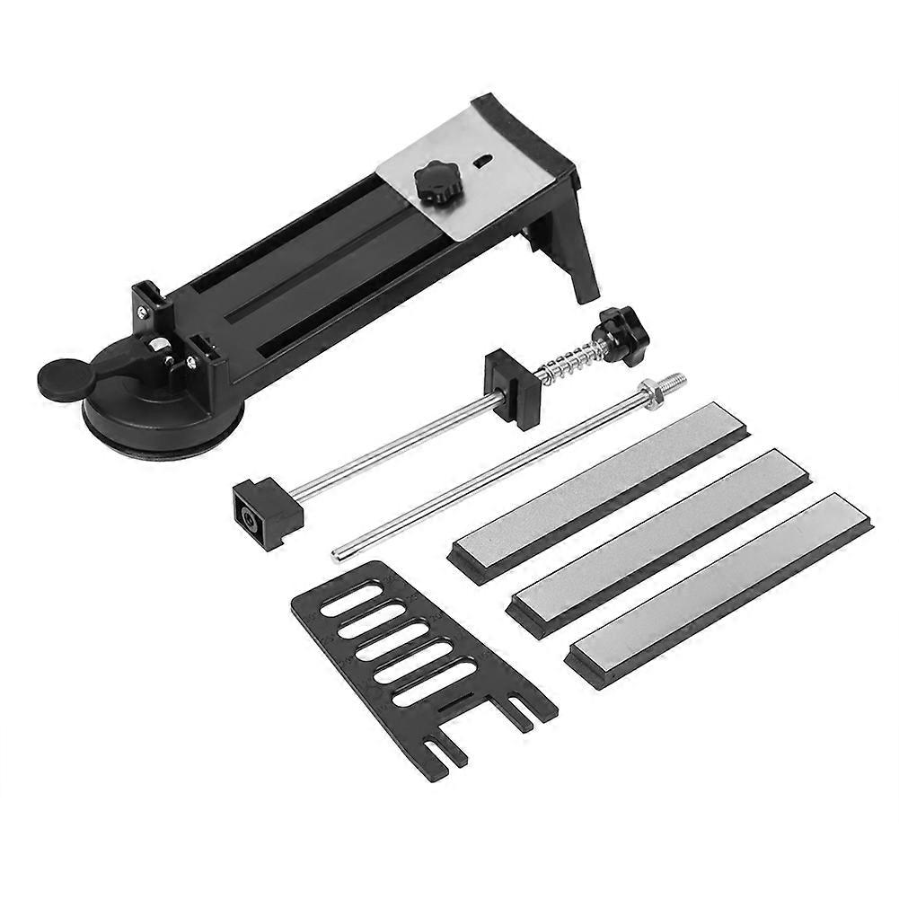 Fixed Angle Knife Sharpener Sharpening Kit With 3 Diamond Whetstones
