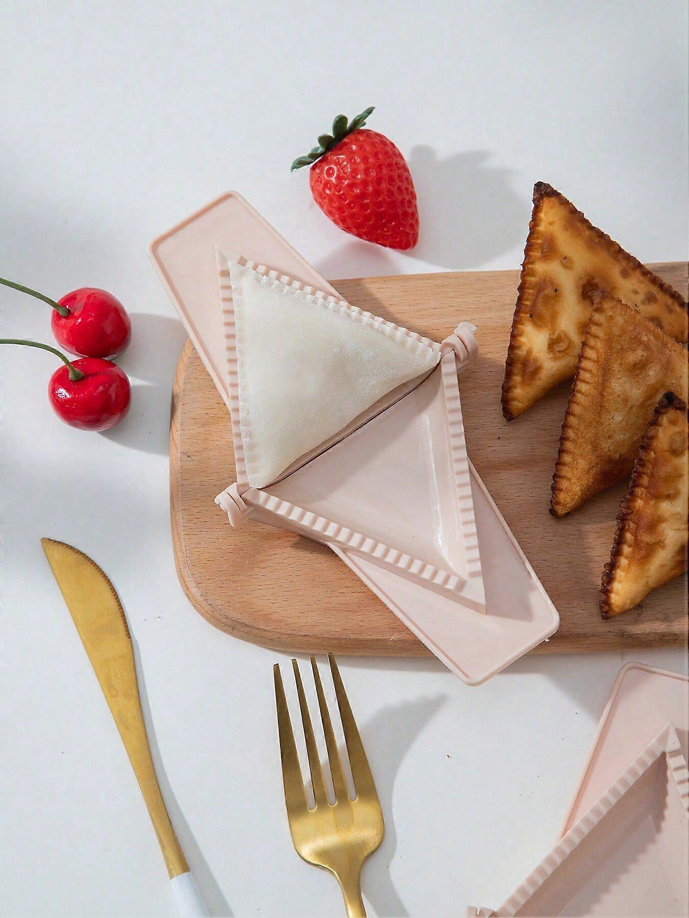 1pc Large Simple Triangle Shaped Dumpling Mold, Dumpling Maker For Kitchen Use, Ideal For Festivals, Quick And Convenient To Make Dumplings