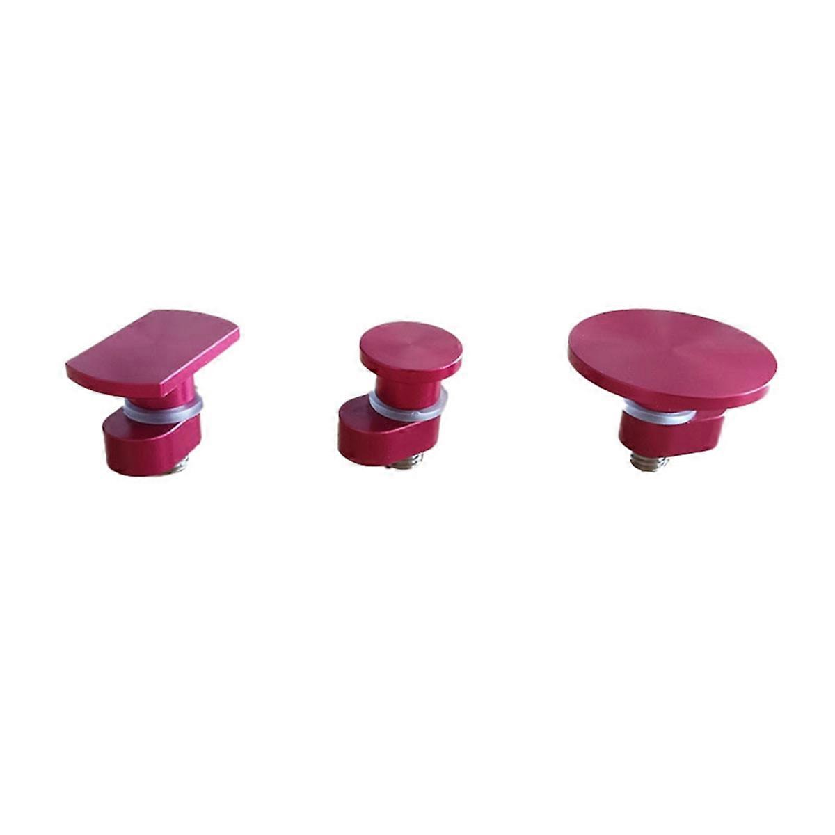 3PCS Dent Removal Puller Tabs Accessories Easy to Use Aluminum Alloy Car Dent Repair Tool Free Shee