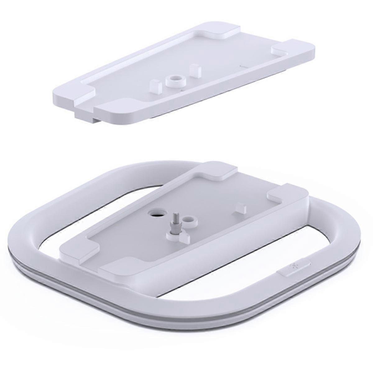 Vertical Stand for / Slim Games Consoles Desktop Non-Slip Base with 7 RGB Lights for White