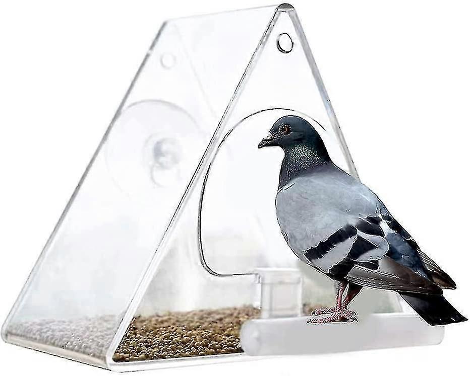 Window Bird Feeder(1 Piece, Transparent)