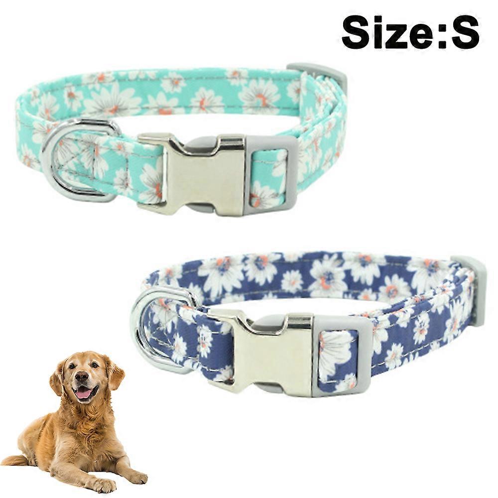 Cat Collar Breakaway Set of 2 PCS Tribal Pattern Pet Safety Adjustable Kitten Collar Comfortable Soft Cat Collar