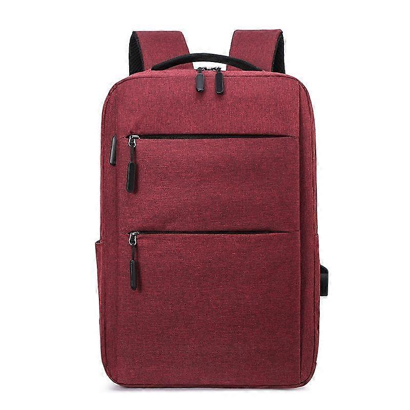 Business Men's Backpack Simple Large Capacity Computer Bag Outdoor Travel Leisure Multifunctional Book Bag