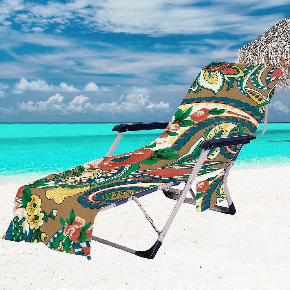 Pattern Series  Microfiber Beach Towel Quick-drying Beach Towel Absorbent Beach Chair Set