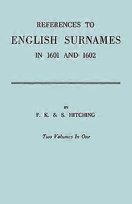 Referencias a apellidos ingleses en 1601 y 1602