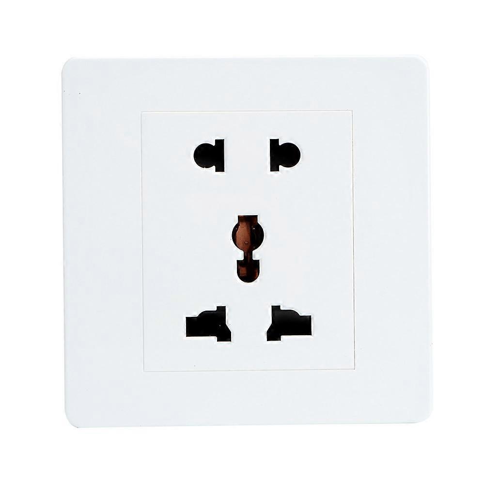 Väggmonterad 86 Typ Dubbla Vägguttag 220V för Sovrum Vardagsrum Hem