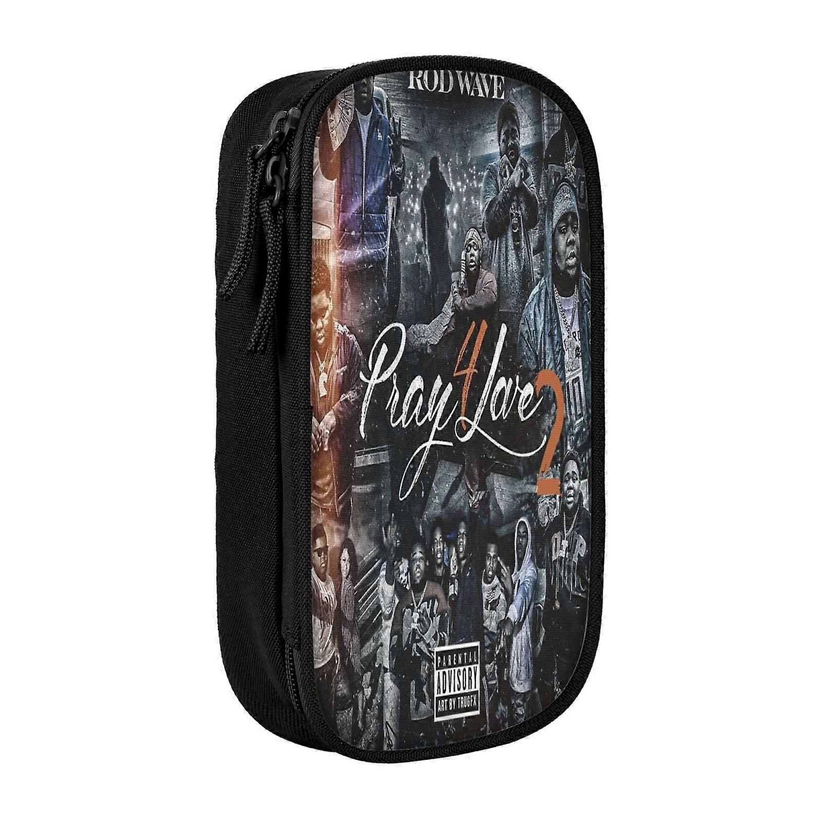 a865 قضيب موجة ذات سعة كبيرة حقيبة قلم رصاص سعة كبيرة مقاومة للماء ودائم حقيبة قلم رصاص مقلمة سحاب منظم BoxxBD2072