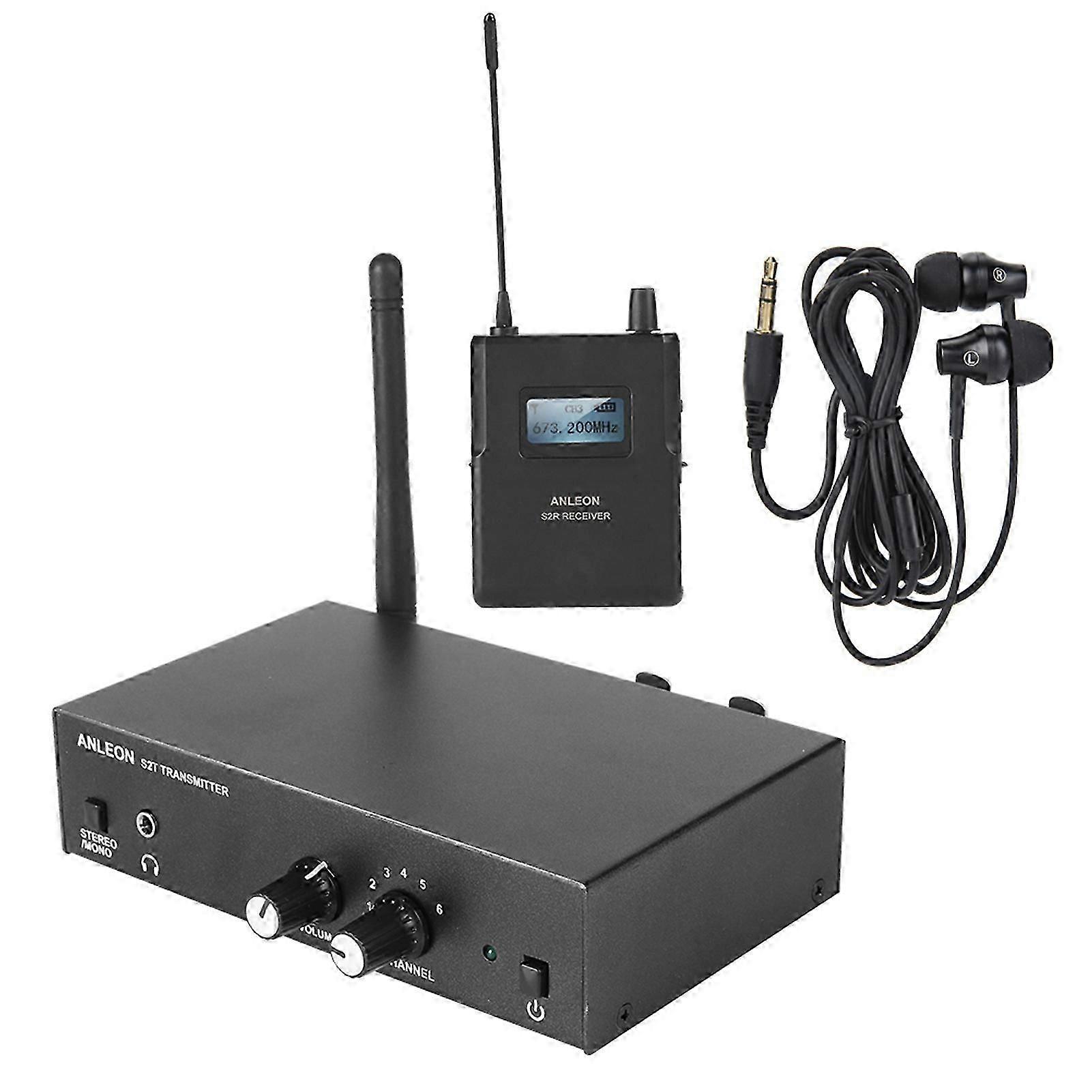 For Anleon S2 Stereo Wireless Monitor System In Ear System 863-865mhz 100-240v (eu Plug)