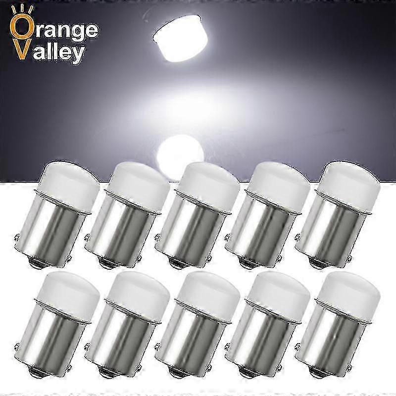 24v weiß - 10 Stück P21w LED-Glühbirne LED-Blinklicht Broop-Licht Brack R5w Led DC Automobiles Lampe Drl