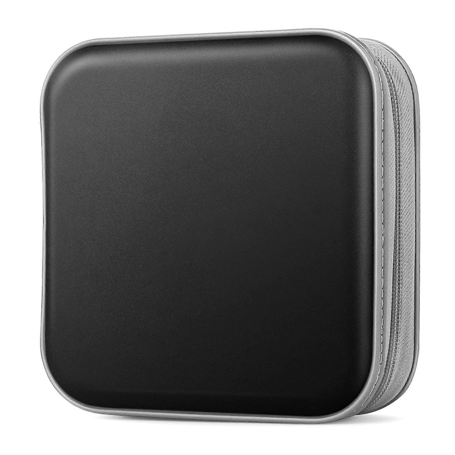 CD/DVD Wallet Holder 40 Disc Storage Case Bag Binder Album with Zipper Closure and Durable Nylon Material