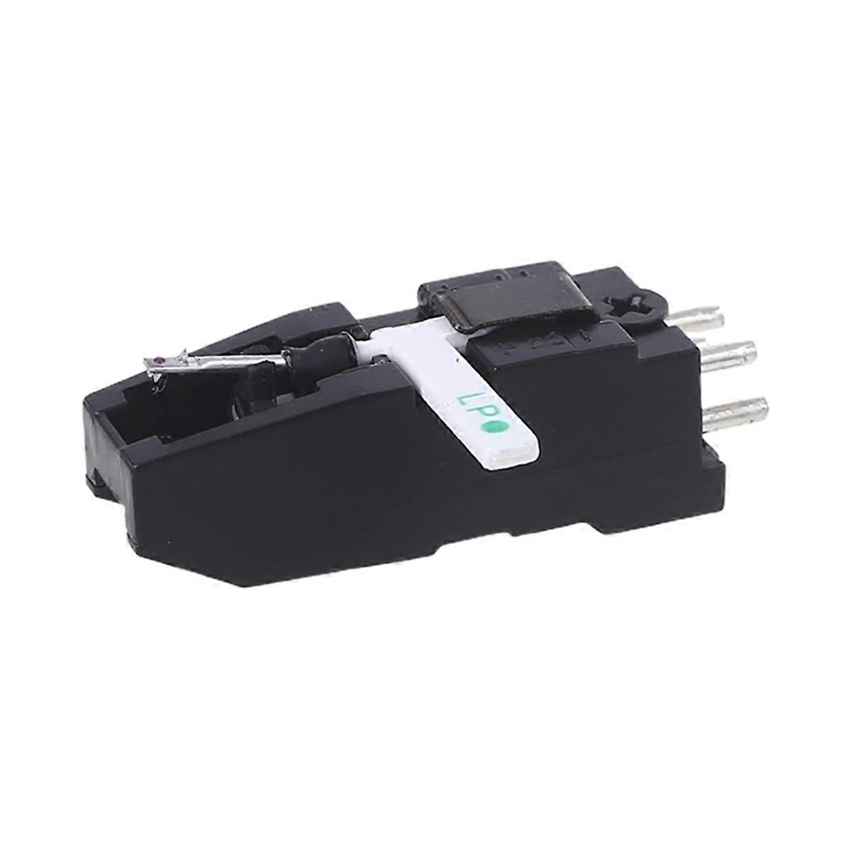 Phonograph Turntable Dual Moving Stylus Vinyl Needle Replace for LP 78 Vinyl Needle Double Ruby and