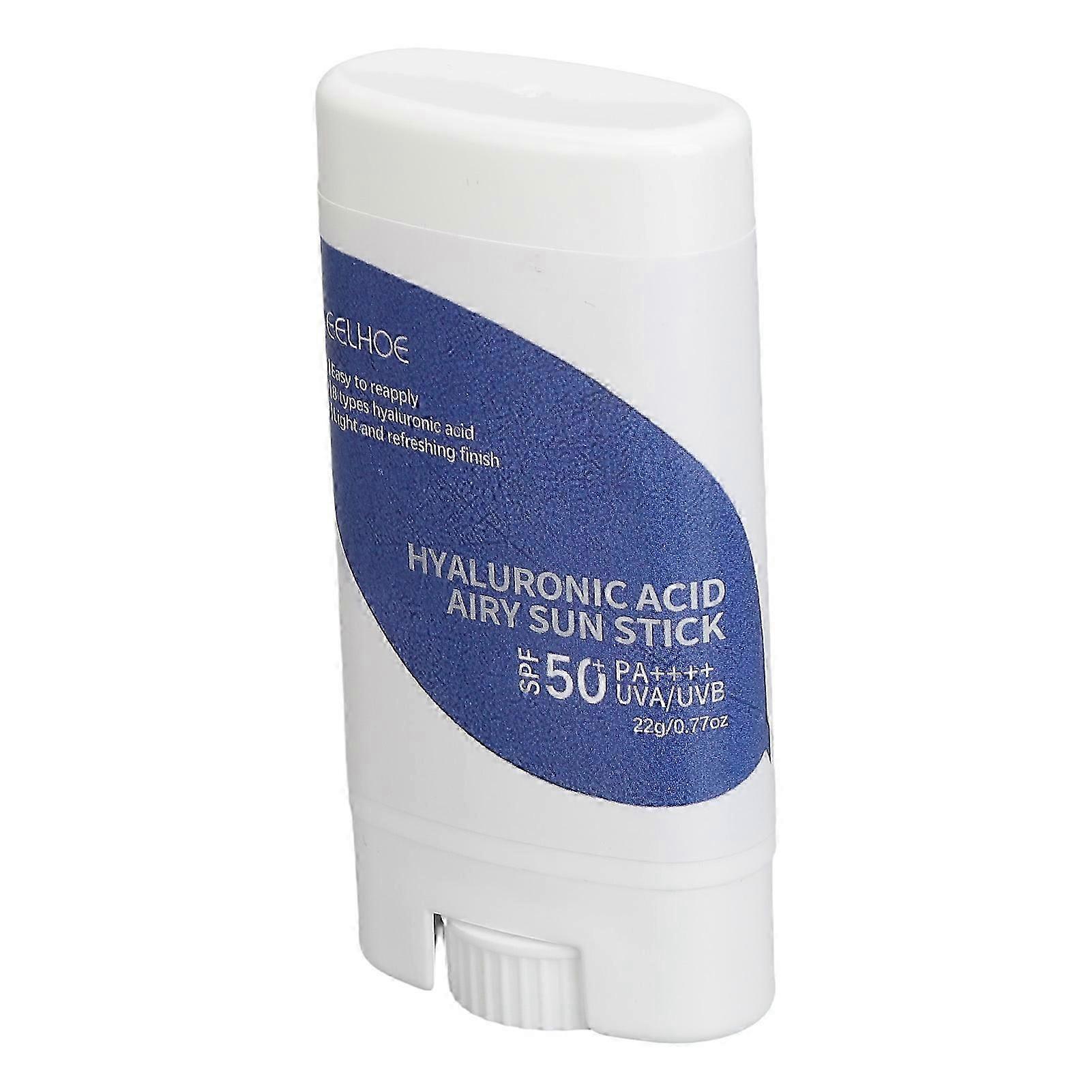 Sunscreen Stick Waterproof SPF50+ UV Proof Hydrating Moisturizing Portable for Outdoor Use 22g