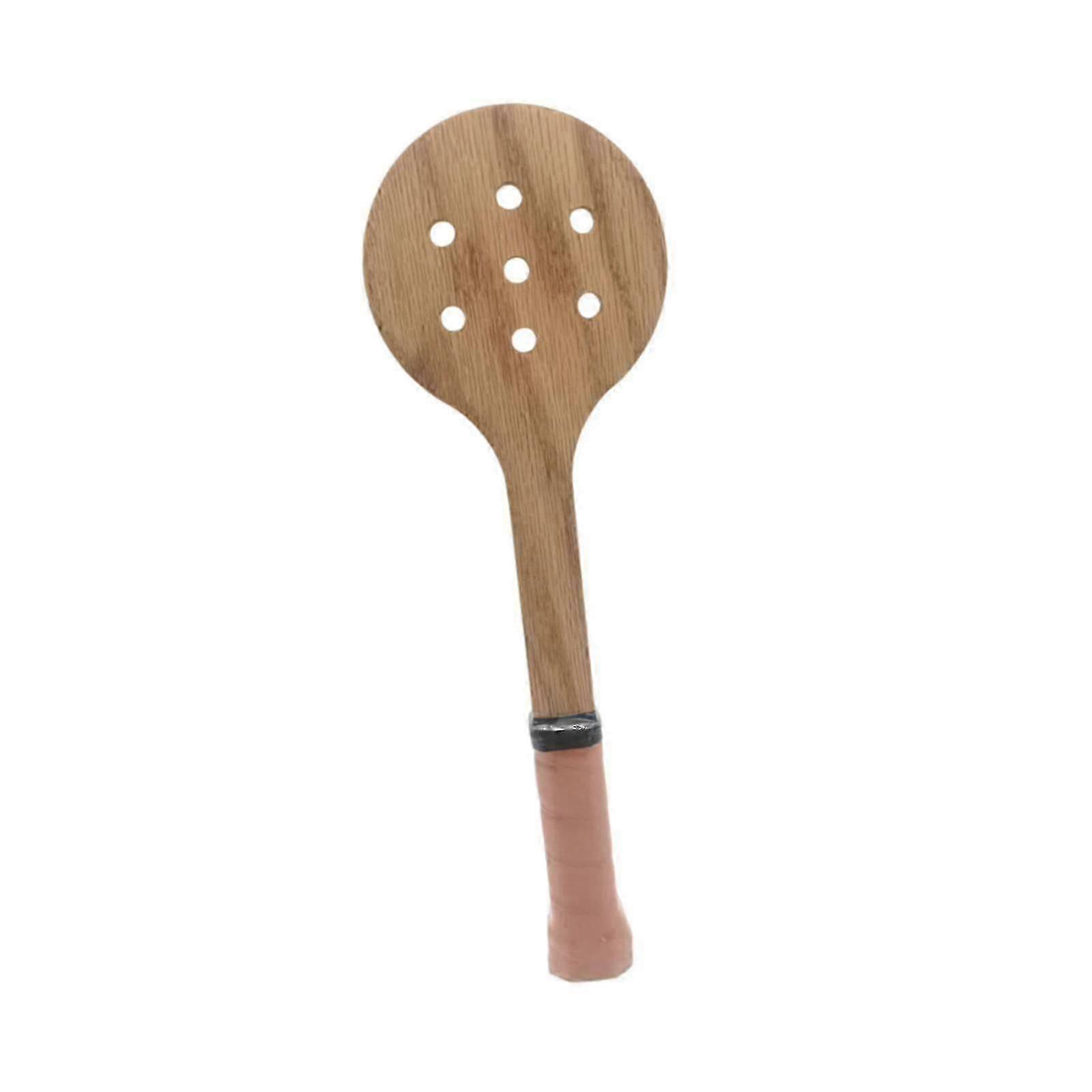 Tennis Spoon Swing Exercise Wooden Professional Racket Tennis Pointer Racket