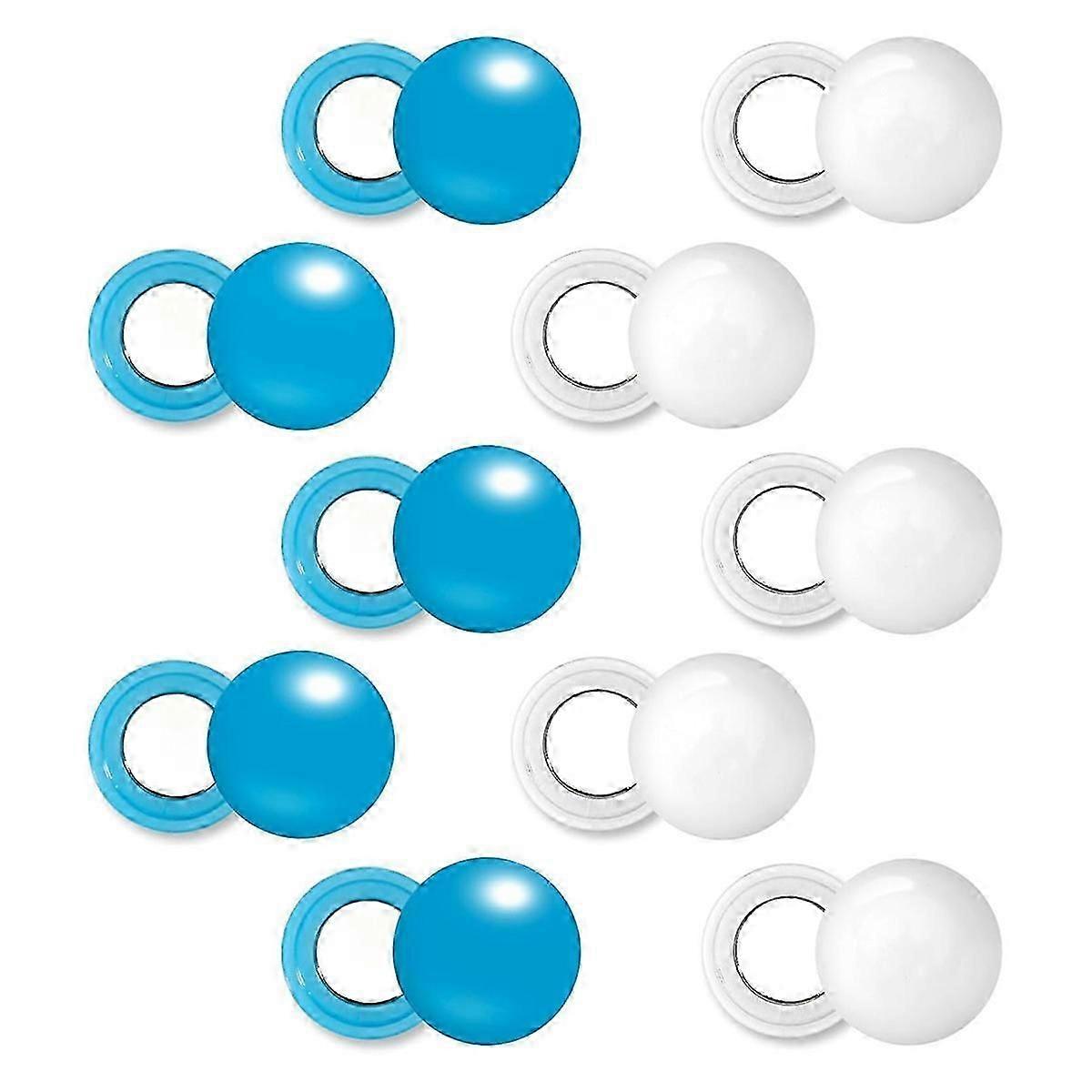 10 Pairs Running Bib Magnets, Magnetic Race Bib Clips Marathon Bib Clips Running Bib Buckles Bib Fa