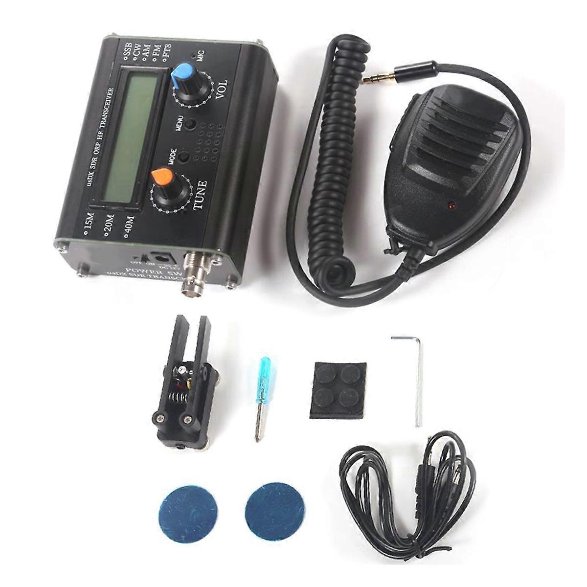 5W UsDX SDR QRP Transceiver QCX-SSB to SSB 3-Band All Mode High Frequency Transceiver with Handheld