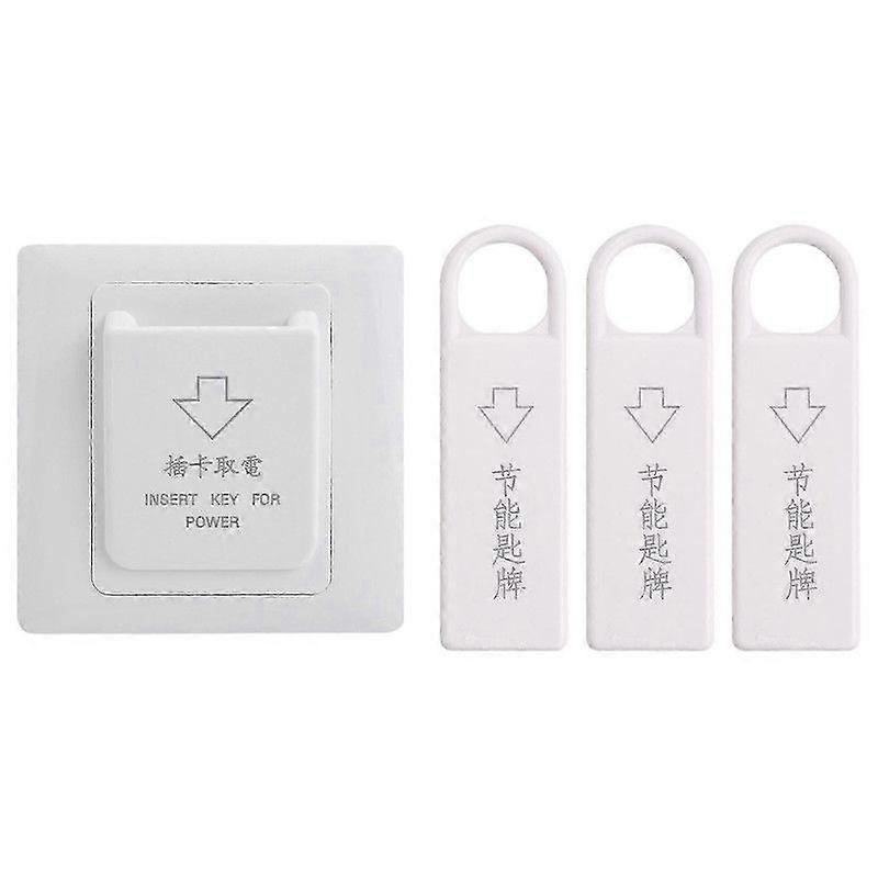 High Grade Hotel Magnetic Card Switch Energy Saving Switch Insert Key Magnetic Card