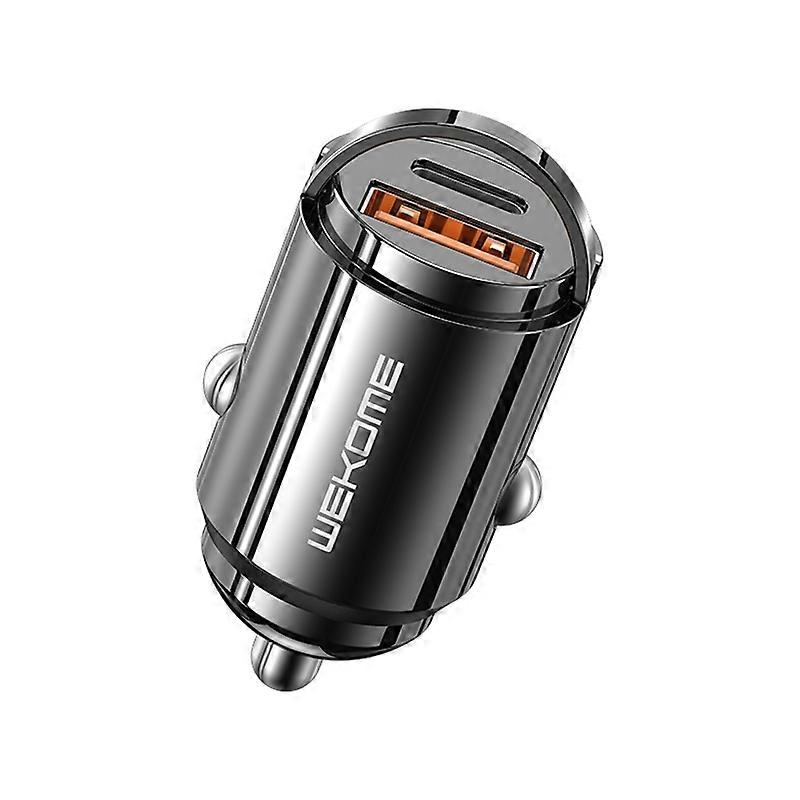 WK WP-C38 Mini PD20W USB + Type-C Car Charger