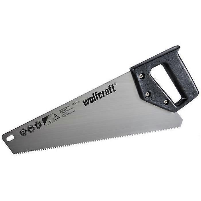 手锯 - WOLFCRAFT - 刀片长度 350 毫米 - 用于石膏板、塑料和木材