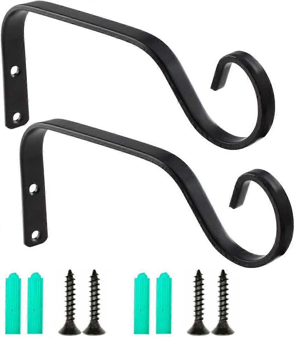 Triangular Design Hooks, Solid Construction Material for Durability, Simple and Elegant Design, 2Pcs Weather Resistant Hooks for Hanging Decor,