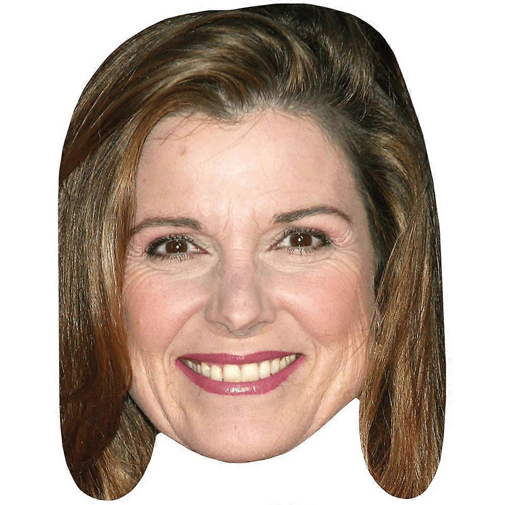 Susan Saint James (Smile) Celebrity Mask, Flat Card Face