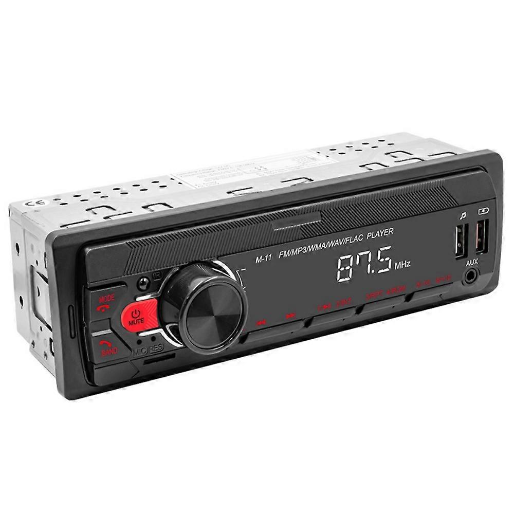 Remote Control Single Din Car Stereo, Perfect for Convenient Audio Management, USB Port and TF Card Slot for Extensive Media Library