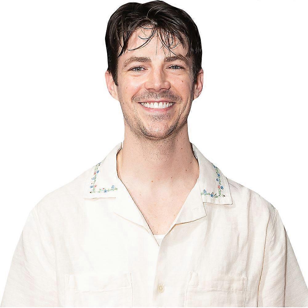 Grant Gustin (Hemd) Halbkörper Buddy Ausschnitt