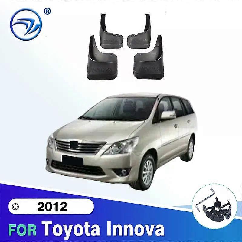 Compatible For Toyota Innova 2012 Fender Mudflaps Splash Guards Mudguards Mud Flaps car Access
