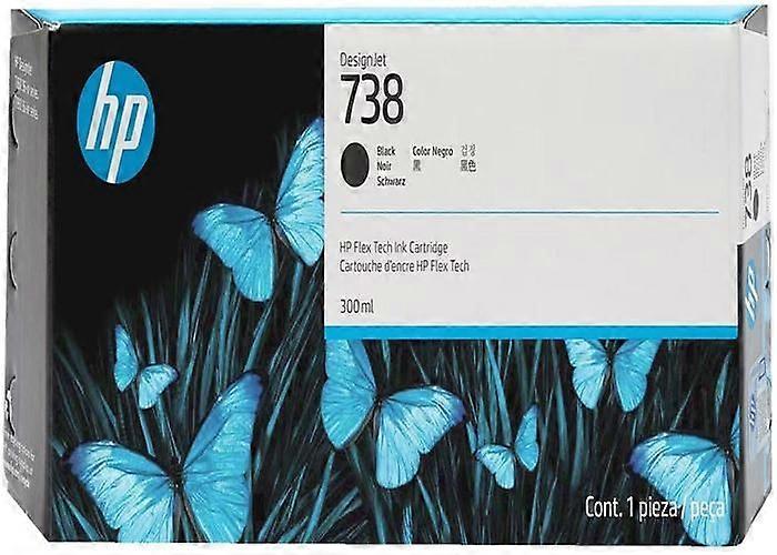 HP Tinte/ 738 300 ml BLK DesignJ