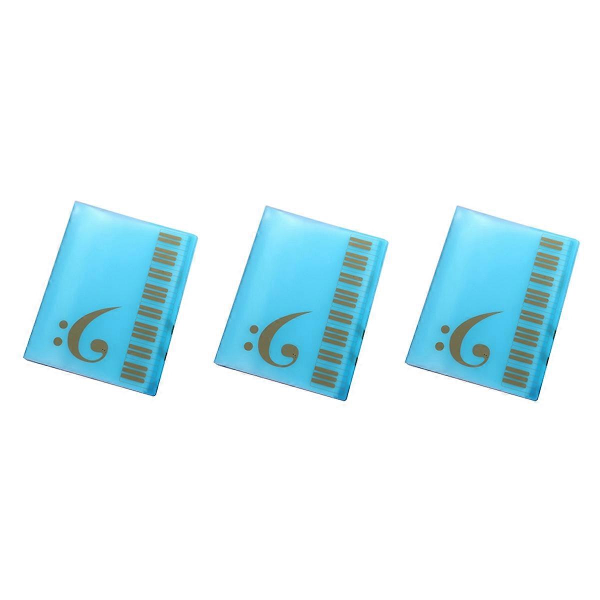 3PCS Sheet Music Folder Staff Music Folder, Piano Score Folder , B